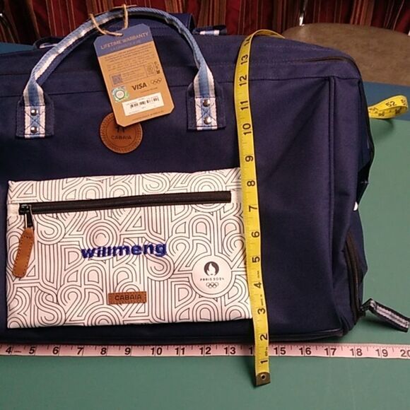 New Cabaia Duffle/Backpack Paris 2024 Olympic Bag Travel Sports Athletic - Picture 9 of 15